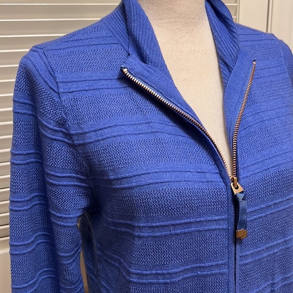 Soft Surroundings Cactus Wren Sweater in Amparo Blue - Picture 4 of 14